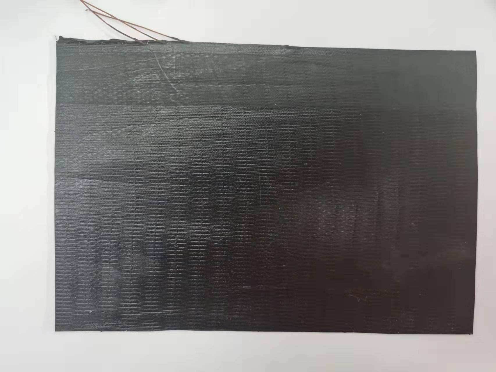 Fabricante en tejido de poliéster bañado con venta de caucho.